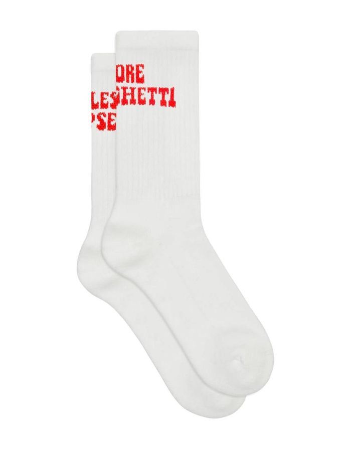 Socken Less Upsetti I Weiß