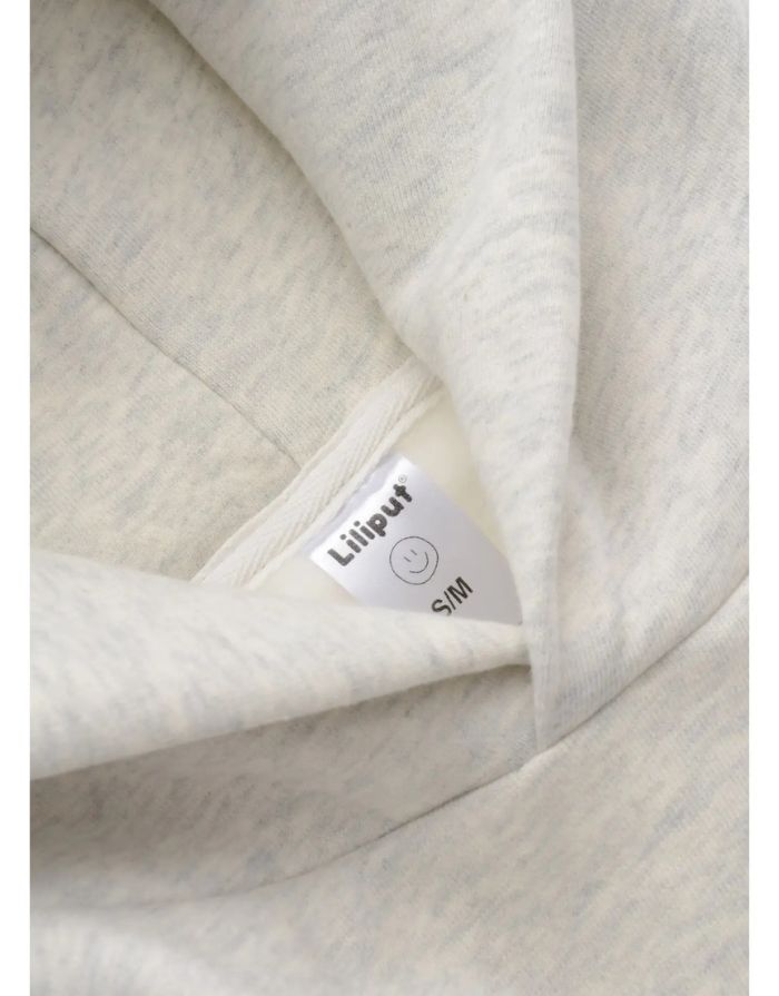 Hoodie Cool Aunty Club I Grau