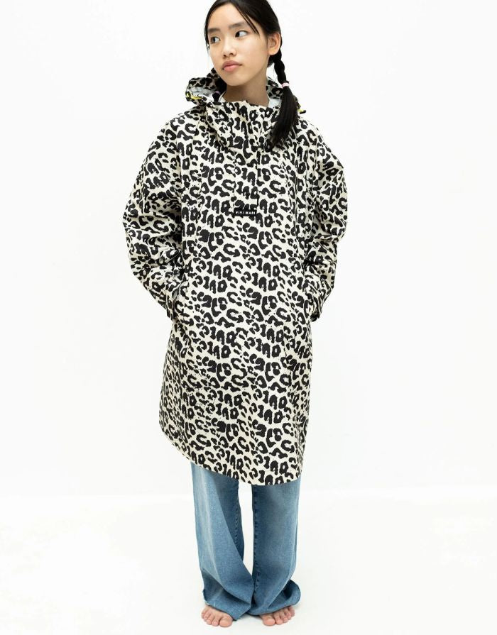 Raincoat Kids I Leo Splashes Black/Sand