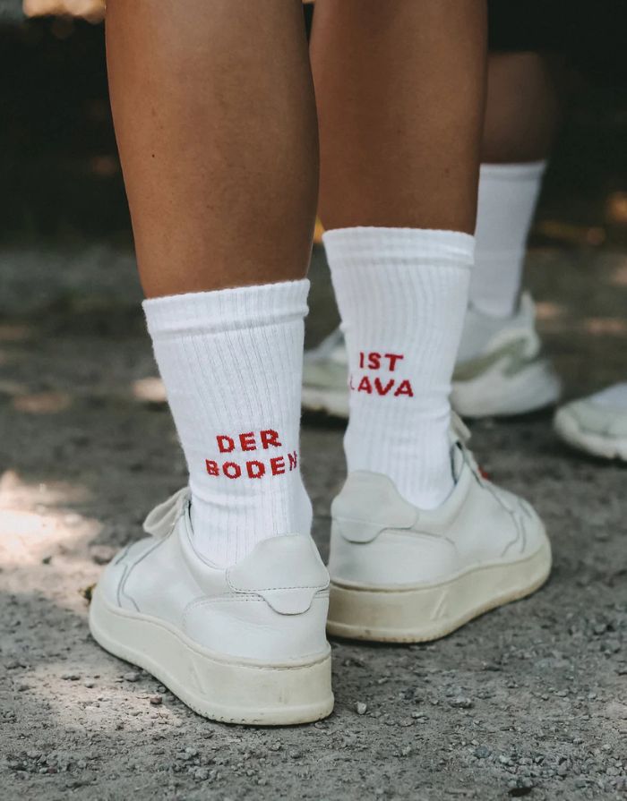 Socken I Der Boden ist Lava