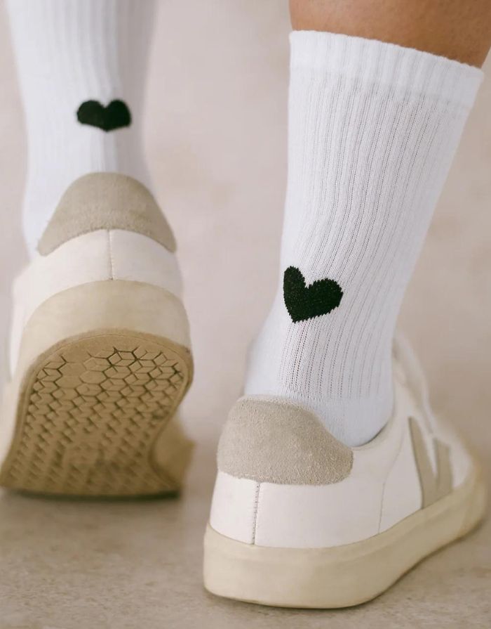 Socken I Herz Schwarz