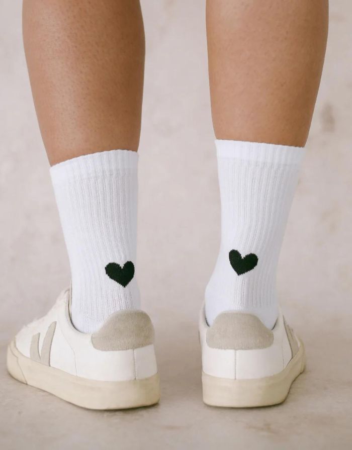 Socken I Herz Schwarz