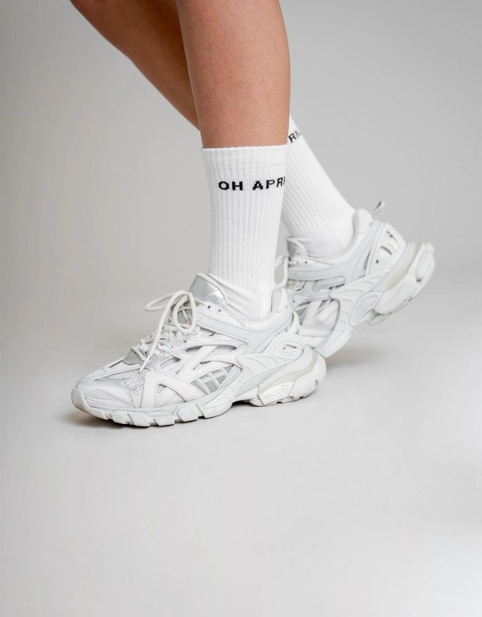 Socken Steffi I White
