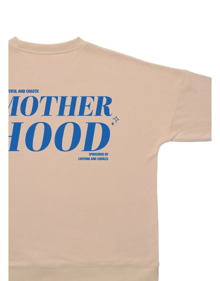 Sweatshirt Motherhood I Blau