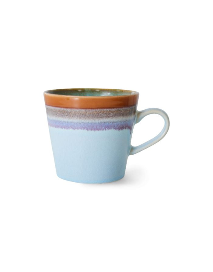Cappuccino Becher 70's I Ash