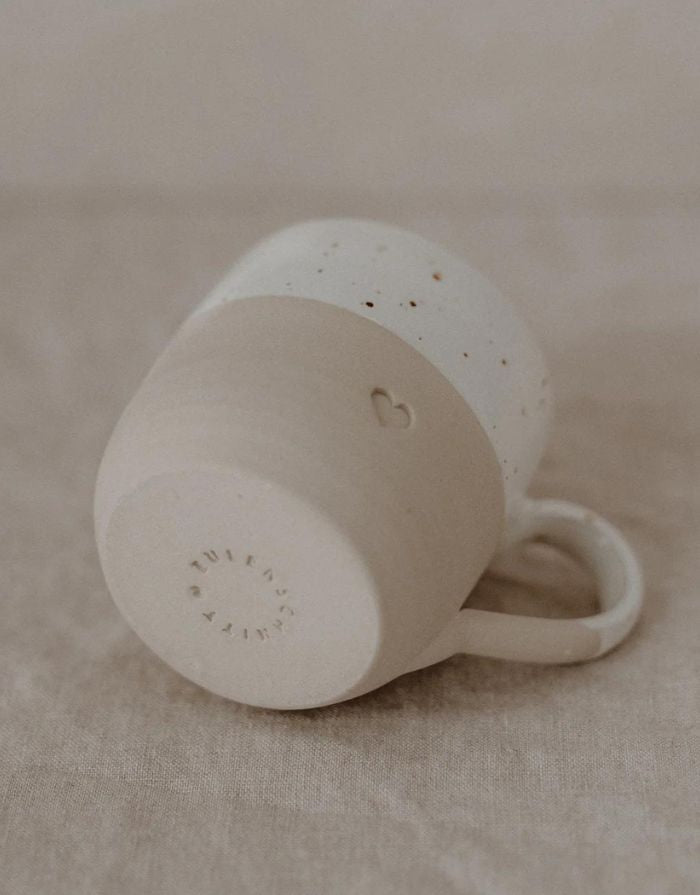 Kleine Cappuccino Tasse I Herz