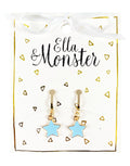 Ohrringe Clip On I Blue Star