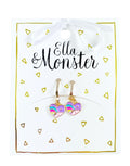 Ohrringe Clip On I Rainbow Heart