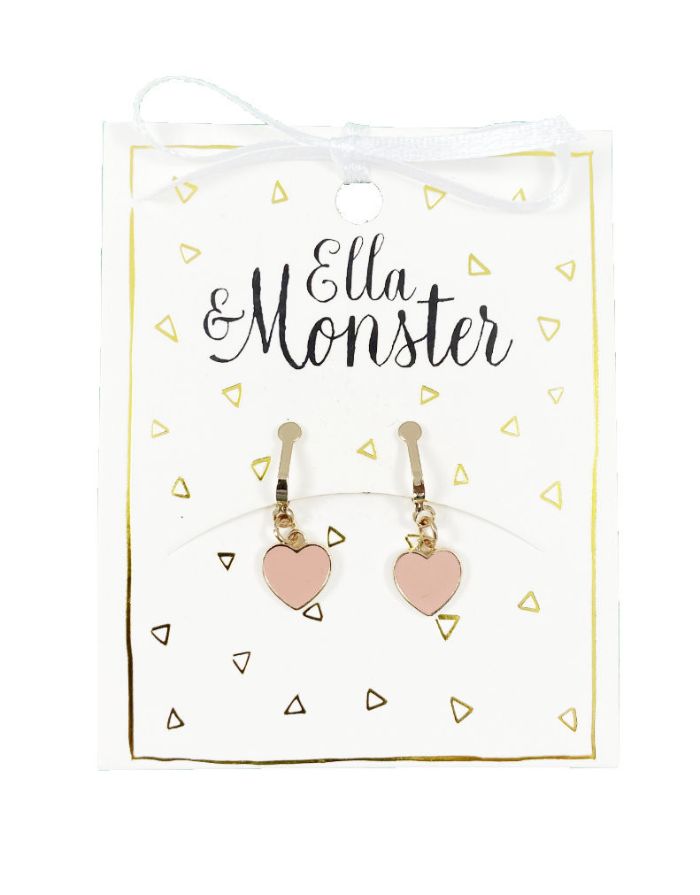 Ohrringe Clip On I Rose Heart