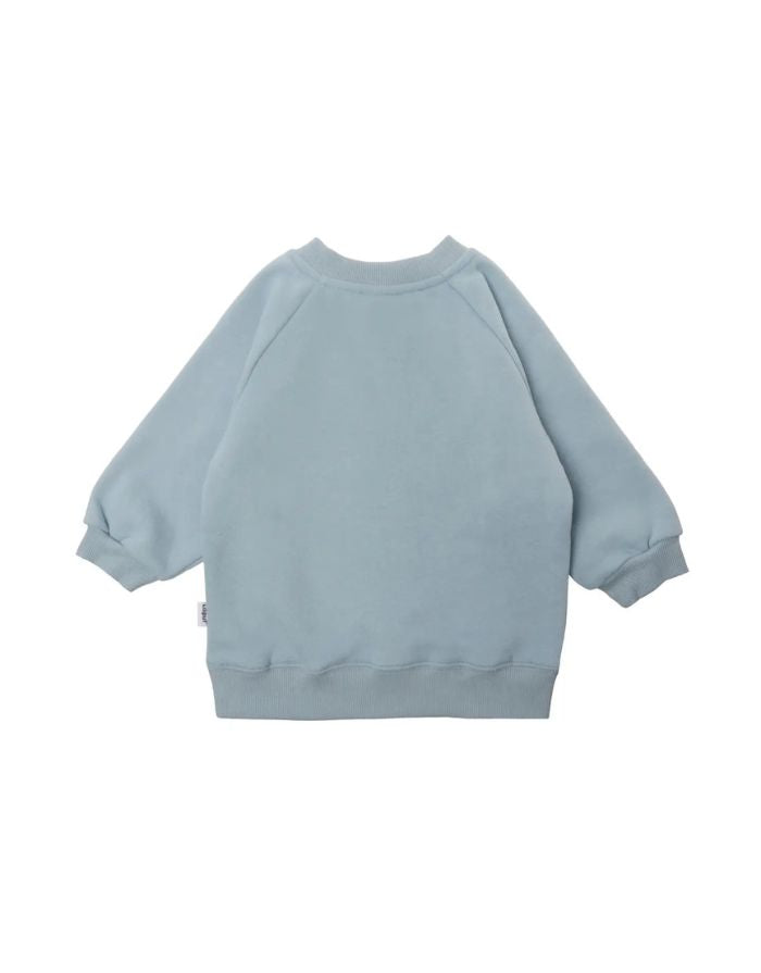 Sweatshirt Hellblau I Croissant