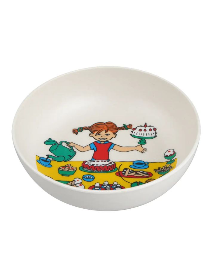 Geschirr 3er-Set Melamin I Pippi Langstrumpf - Birthday