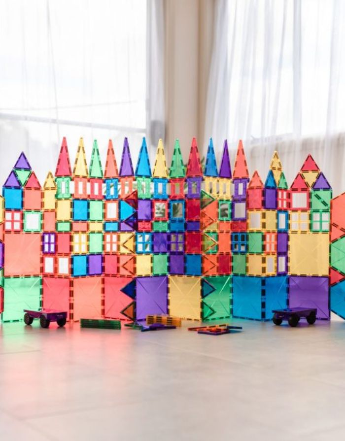 Magnetbausteine Mega Set 212-tlg. I Rainbow
