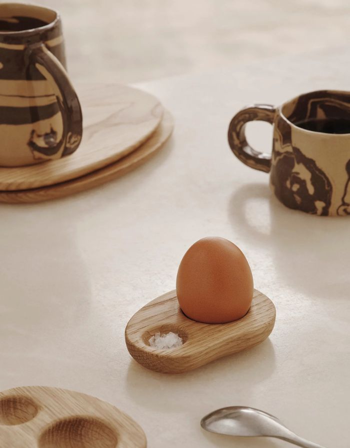 Eierbecher Cairn 2er-Set I Oak
