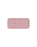 Tablett Checks I Pink