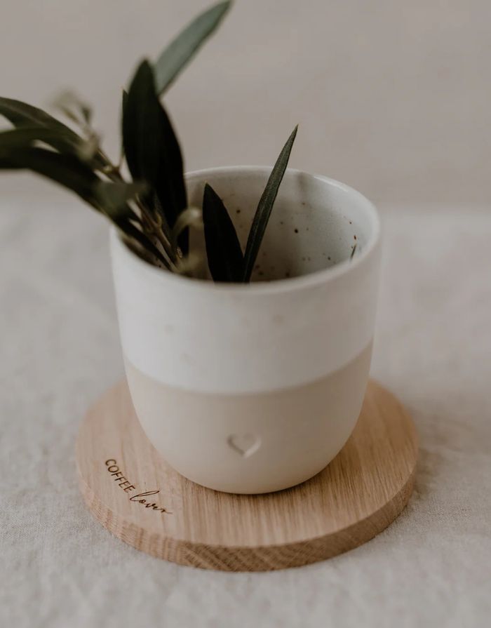Untersetzer Eiche I Coffee Lover