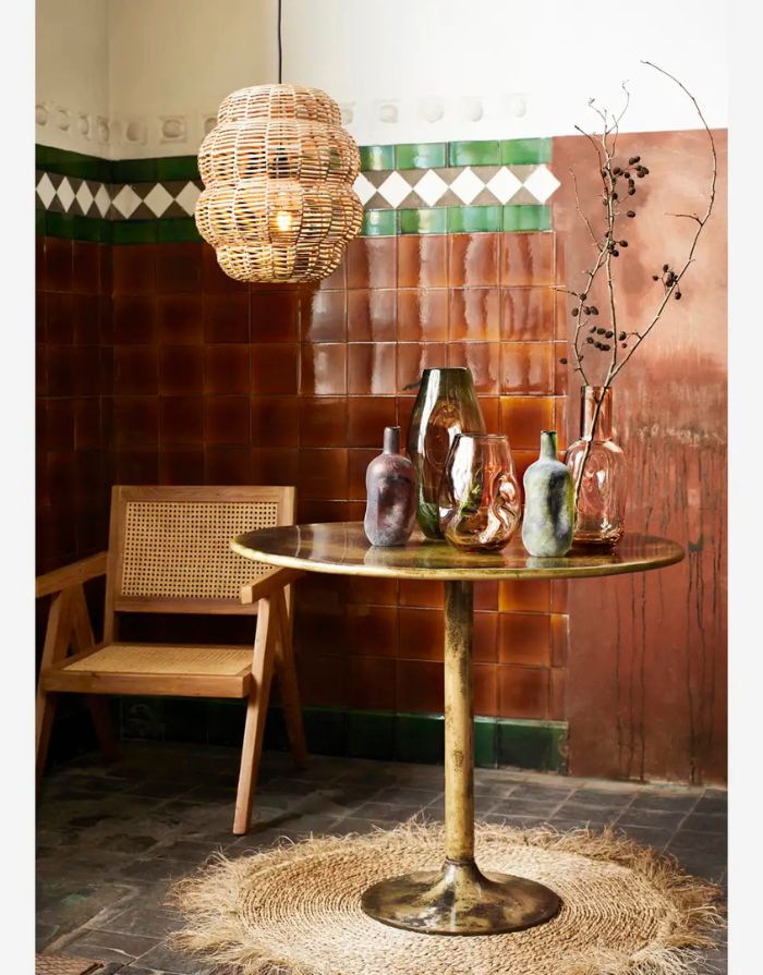 Deckenlampe I Bamboo Waves