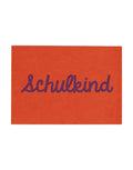 Postkarte Schulkind I Lila / Orange