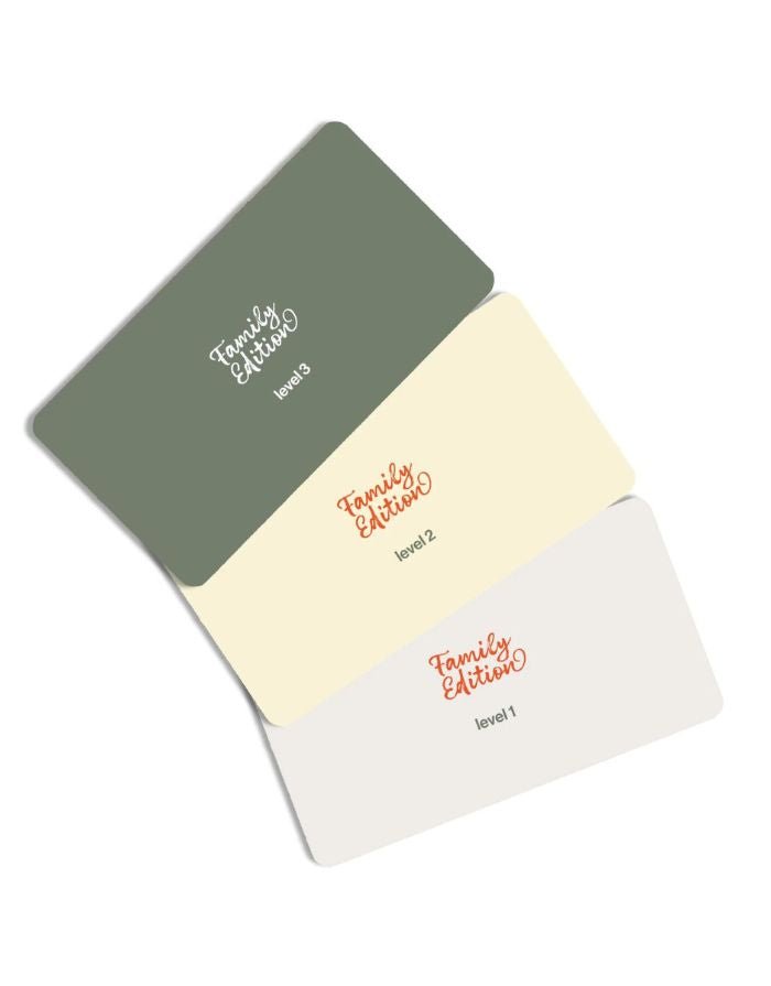 Connecting Card Game I The Deep Talk / Family Edition XXL