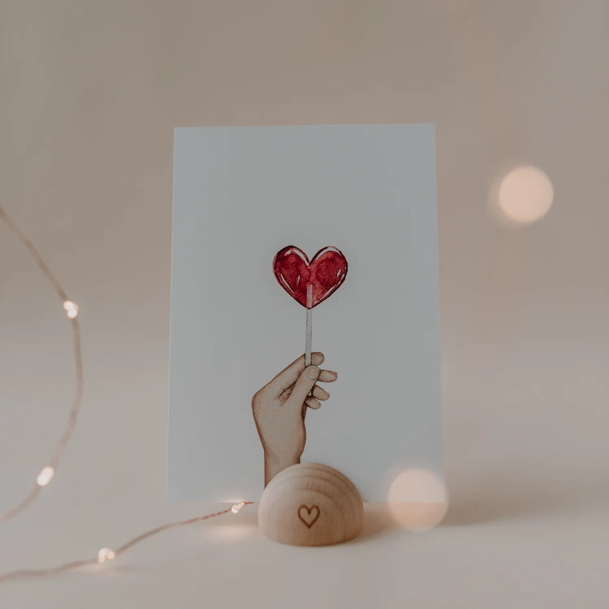 Postkarte I Lolly