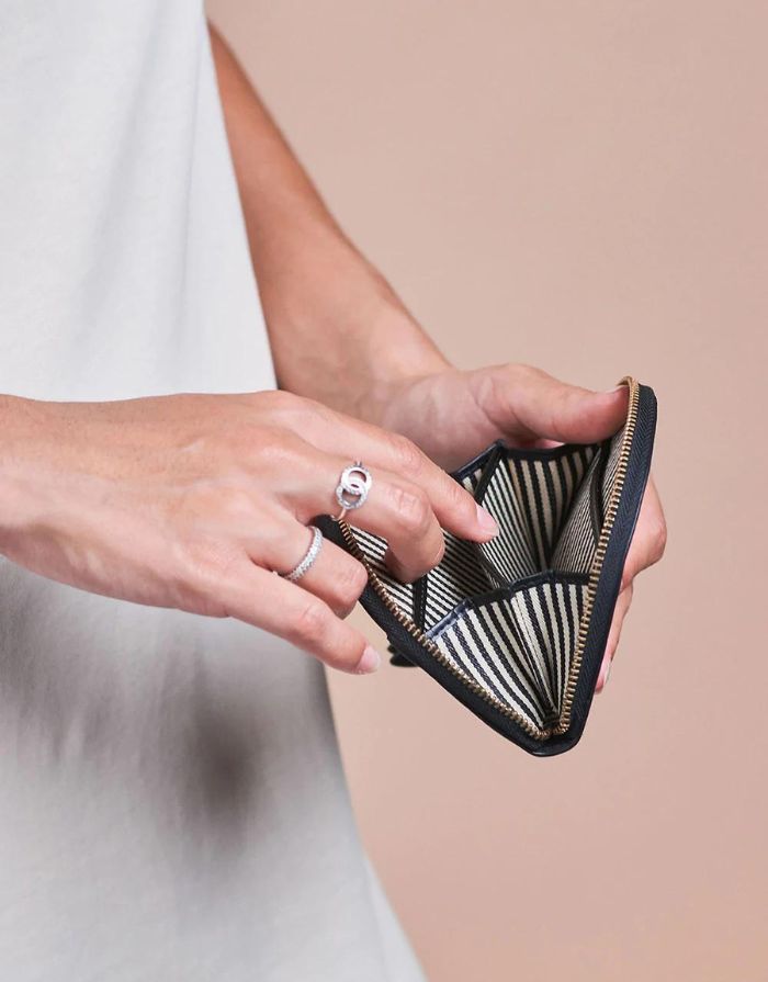 Portemonnaie Coin Purse Laura I Black Classic