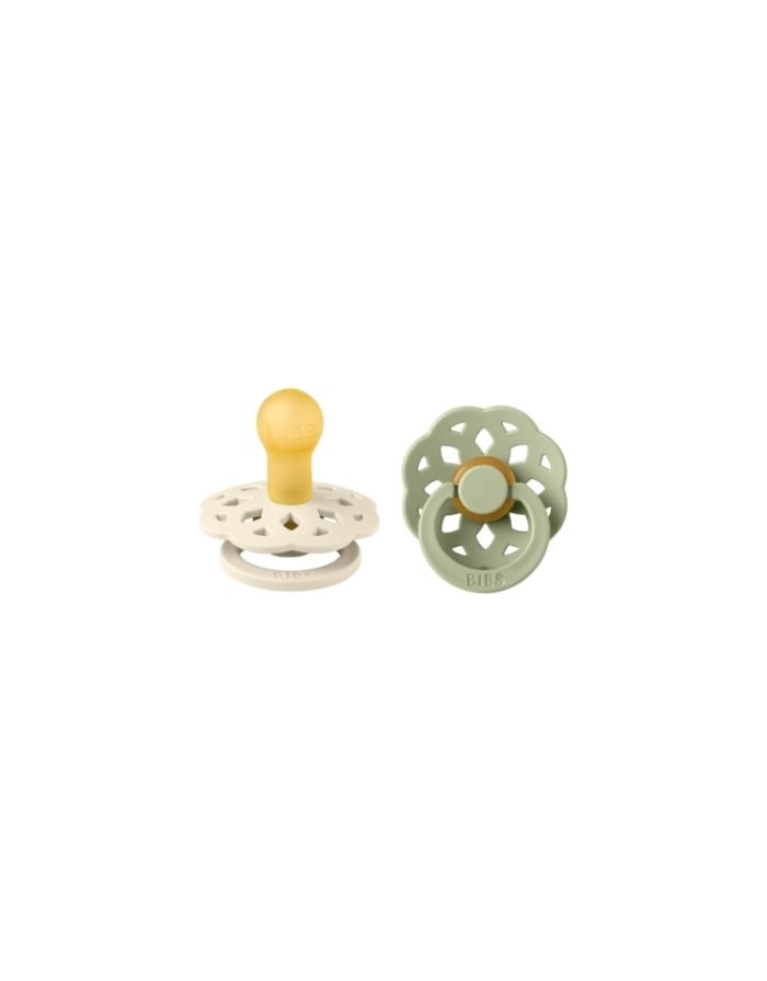 Schnuller Boheme 2er-Set I Ivory & Sage