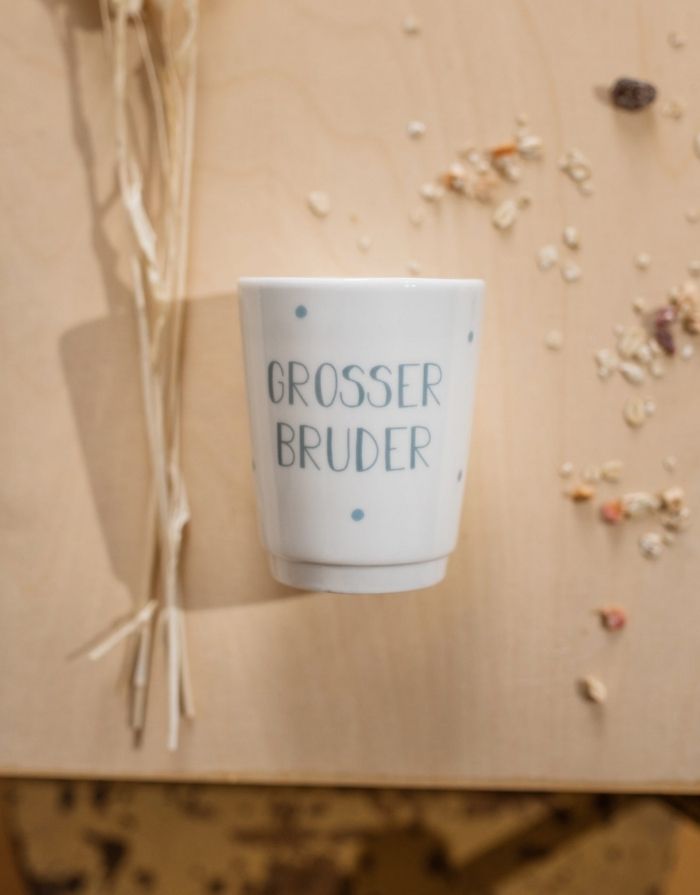 Becher Porzellan I Grosser Bruder