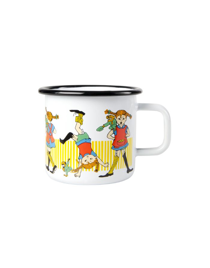 Becher Emaille I Pippi Langstrumpf