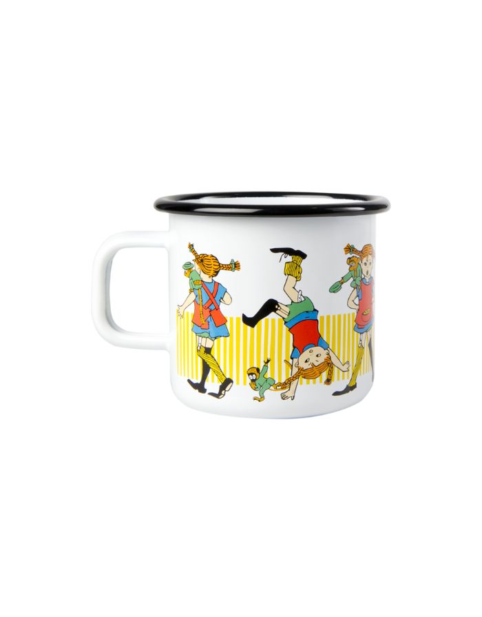 Becher Emaille I Pippi Langstrumpf