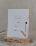 Postkarte I Together