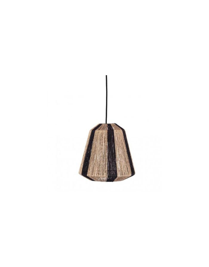 Lampe Ven I Schwarz/Natur
