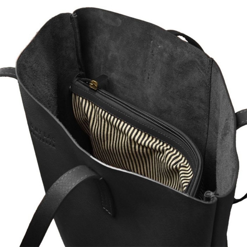 Tasche Georgia I Black Soft Grain